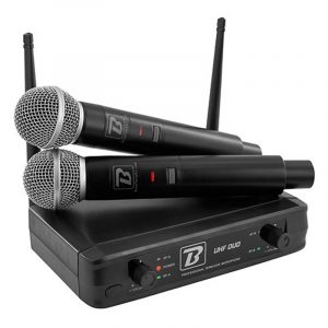 Location double micro HF