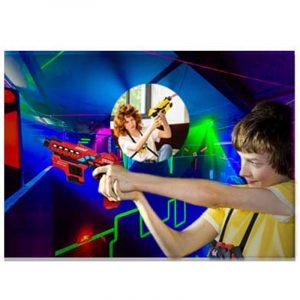 Location laser game