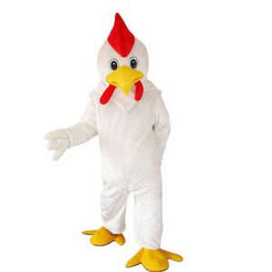 Mascotte poule coq