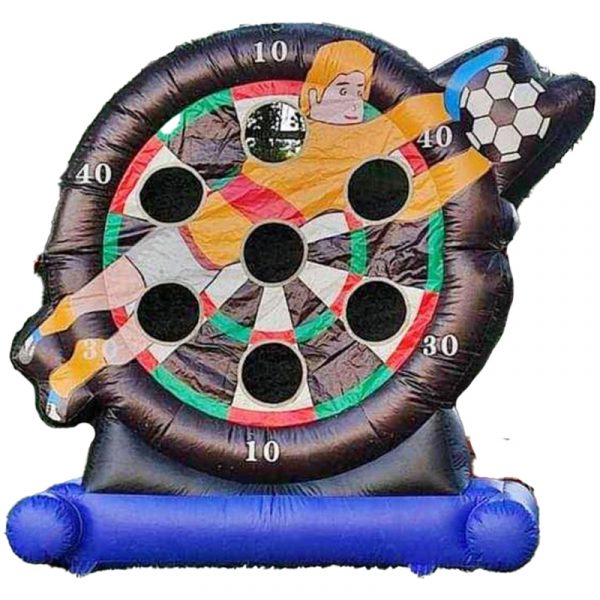 Location cible football gonflable géante
